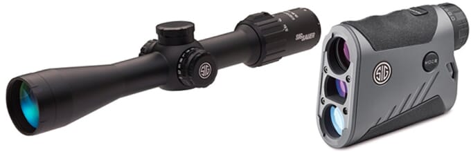Sig Sauer BDX Combo Kit Kilo1600BDX LRF and Sierra3BDX 6.5-20x52mm RifleScope SOK16BDX05